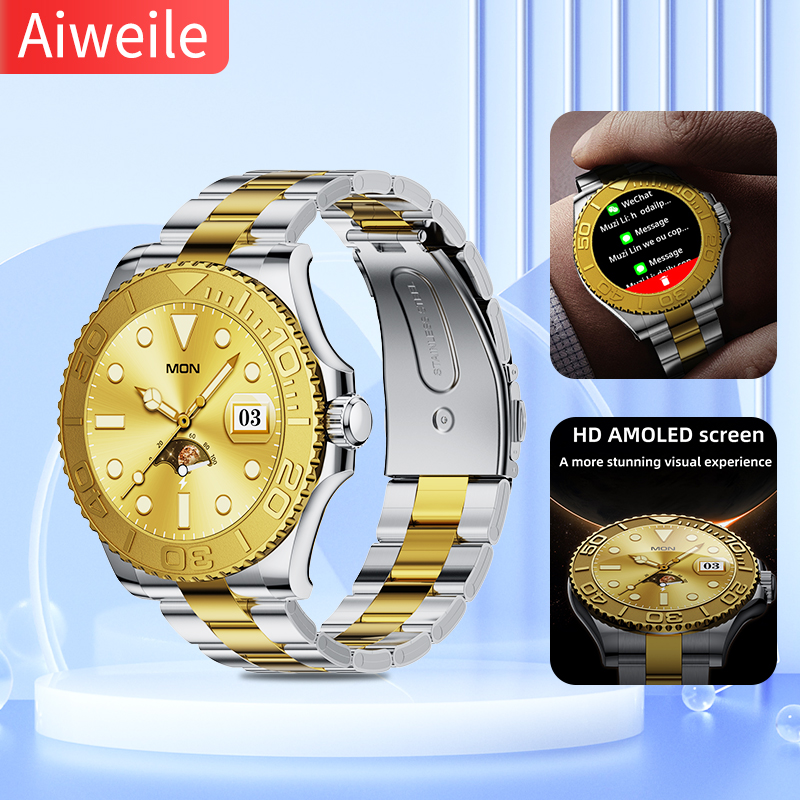Korean Men Lifestyle - Aiweile Aw46 Nieuwe Stijl Smart Horloge