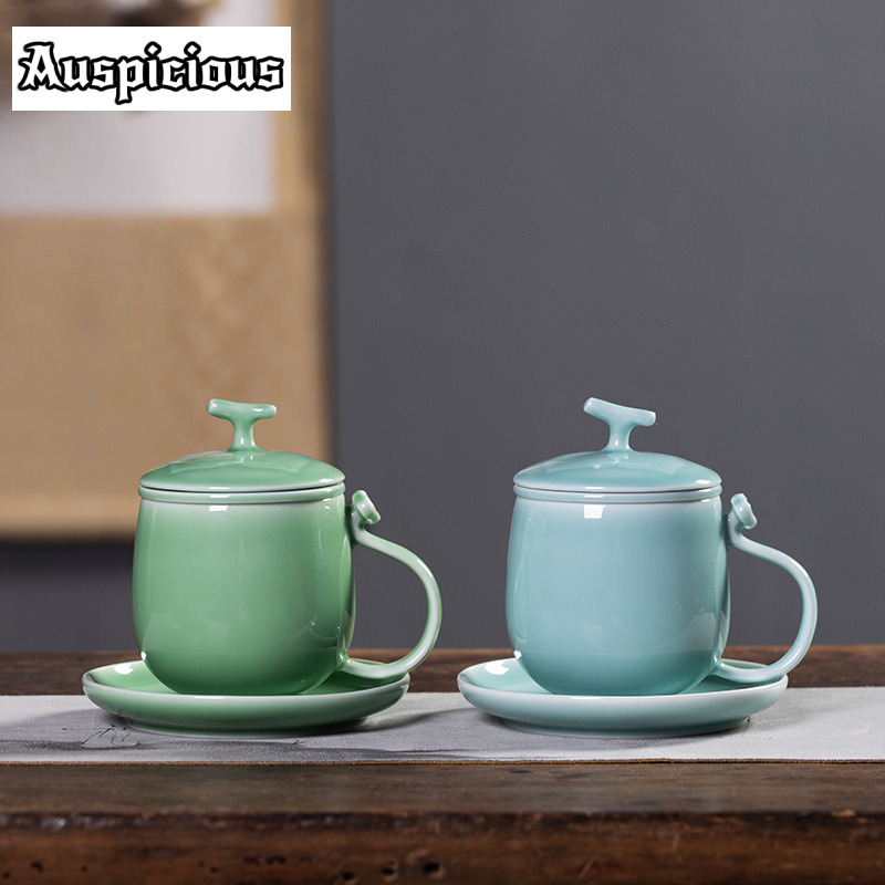400ml Azure Longquan Celadon F - Celadon Ceramic Cup recensie en prijs