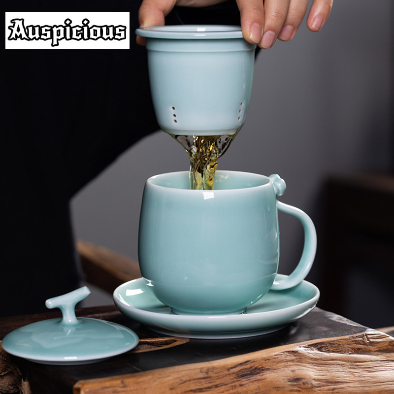 400ml Azure Longquan Celadon F - Celadon Ceramic Cup recensie en prijs