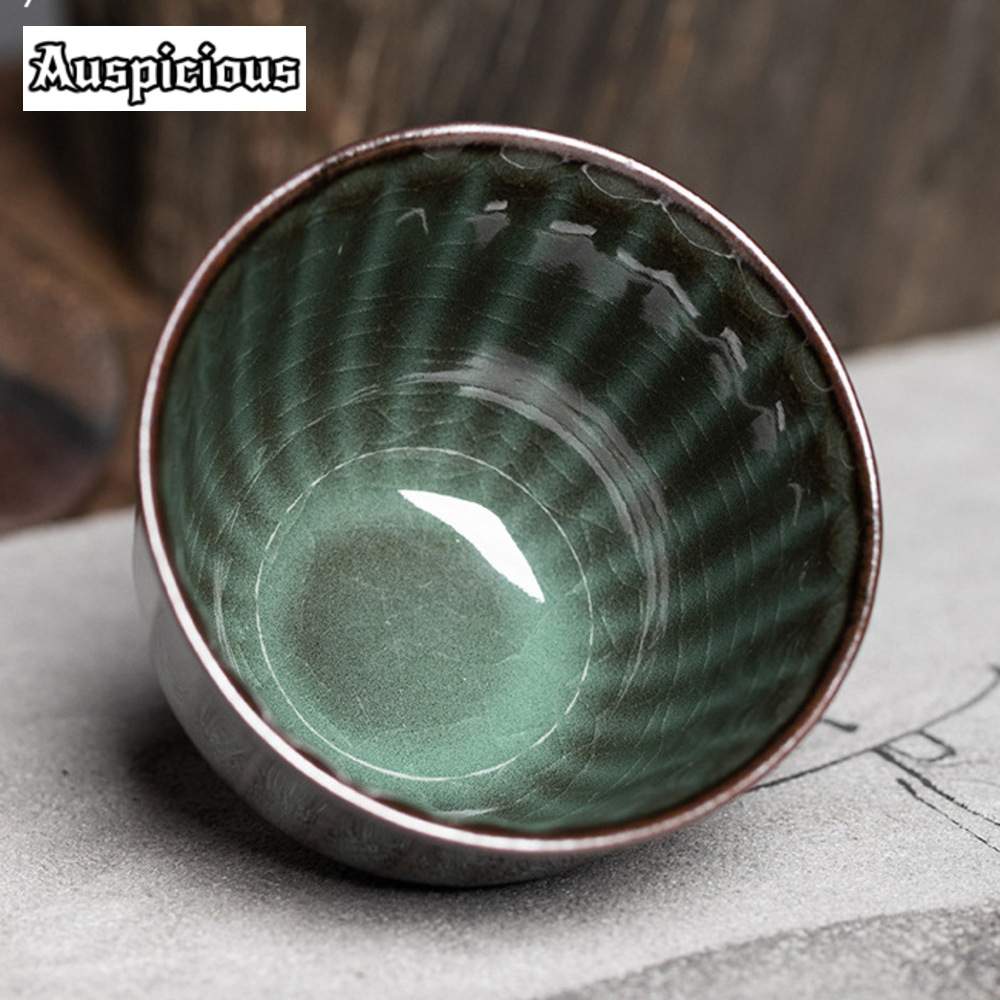 85Ml Handgemaakte Ge-Oven Ijze - Celadon Ceramic Cup recensie en prijs